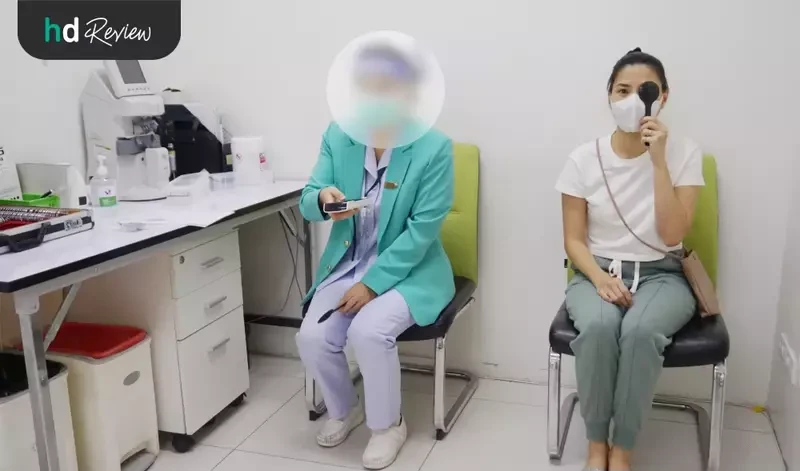 ตรวจสุขภาพตา ตรวจการมองเห็น ที่ โรงพยาบาลสหวิทยาการมะลิ