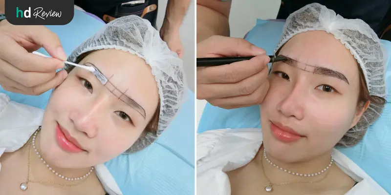 HDreview รีวิว สักคิ้ว