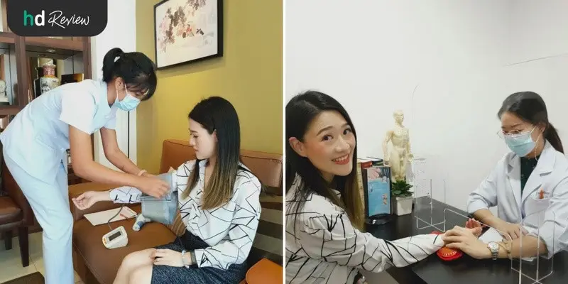 รีวิวฝังเข็ม กัวซา หน้าใสอมชมพู ที่ แมนดารินคลินิก