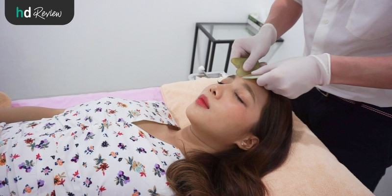 รีวิว ฝังเข็ม ทรีตเมนต์กัวซา ที่ แมนดารินคลินิก