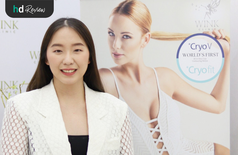 รีวิว Cryo V สลายไขมันเหนียงด้วยความเย็น ที่ Wink Clinic