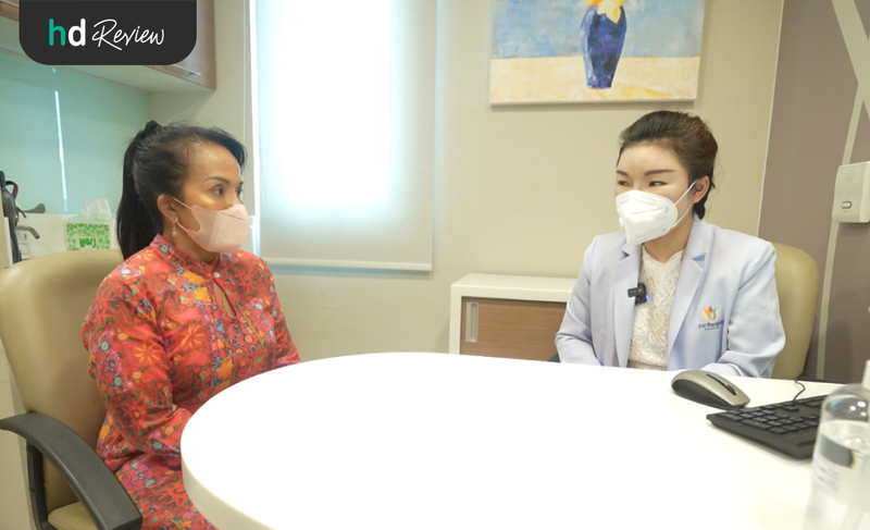 ทีม HDcare ฟังผลตรวจสุขภาพก่อนผ่าตัดกระเพาะ