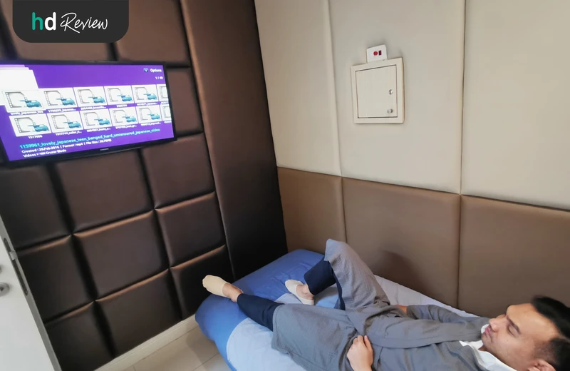 บรรยากาศภายในห้องเก็บตัวอย่างอสุจิ