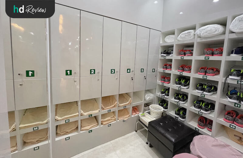 ห้องเปลี่ยนชุด ศูนย์ตรวจสุขภาพหัวใจ (Echo & EST) ที่ โรงพยาบาลพญาไท 1