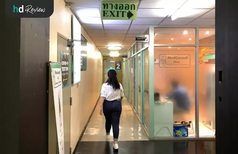 บรรยากาศก่อนฉีดวัคซีน HPV ป้องกันมะเร็งปากมดลูก ชนิด 4 สายพันธุ์ ที่ MedConsult Bangkok Medical Clinic