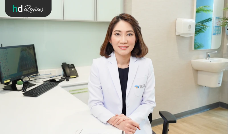 แพทย์หญิงวีณา ครุฑสวัสดิ์ แพทย์ศูนย์ Excellent IVF Center โรงพยาบาลธนบุรีบำรุงเมือง