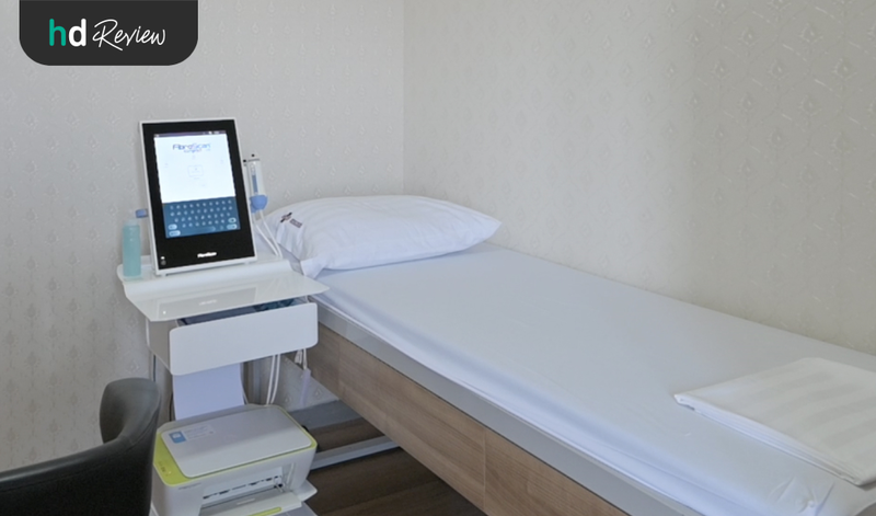 ห้องตรวจ Fibroscan ที่ รพ.จุฬารัตน์ 3 อินเตอร์