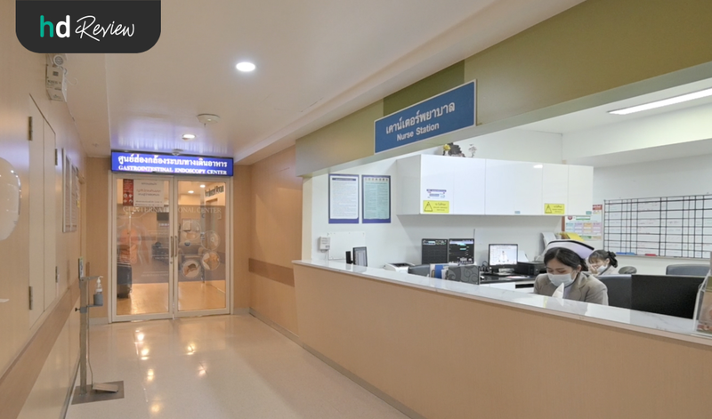 ห้องตรวจตับด้วย Fibroscan ที่ รพ.จุฬารัตน์ 3 อินเตอร์