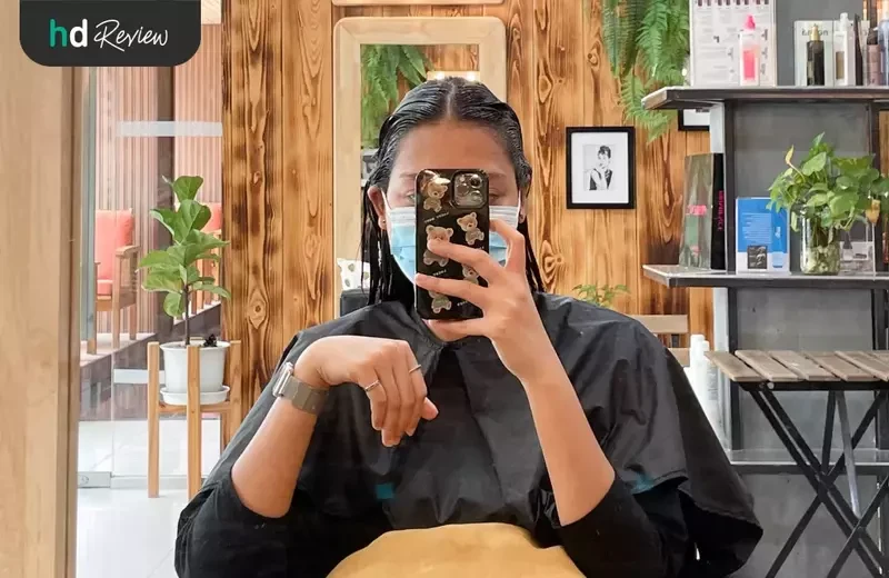 ขั้นตอนการยืดโคนดัดปลายผม ที่ Koravix Healthy Hair