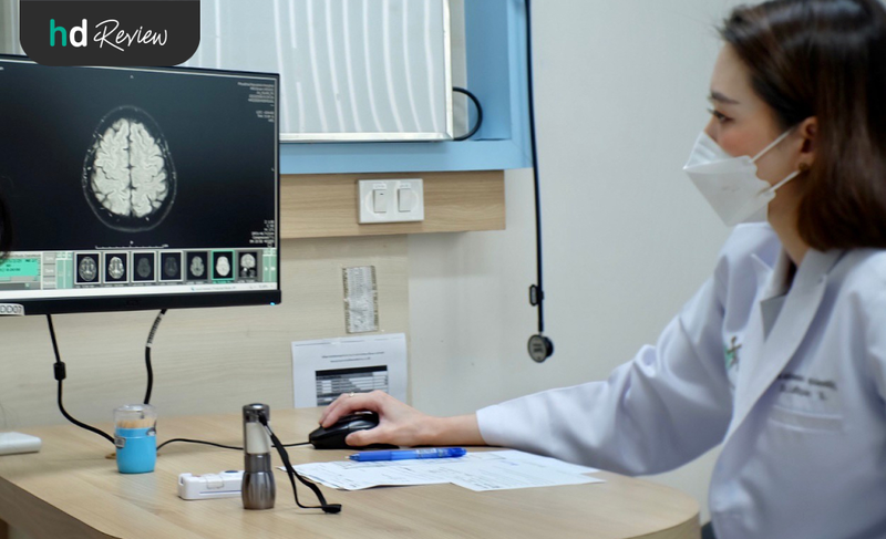 ผลการตรวจ MRI สมอง รายการตรวจจากโปรแกรม All You Can Check ที่ รพ. พญาไท นวมินทร์