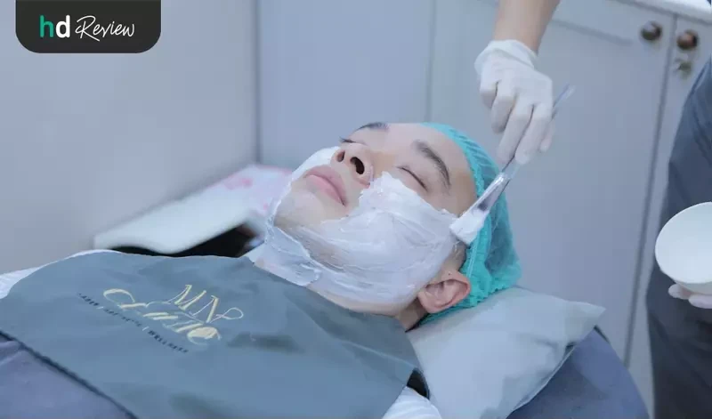 แปะยาชาก่อนทำ Ulthera