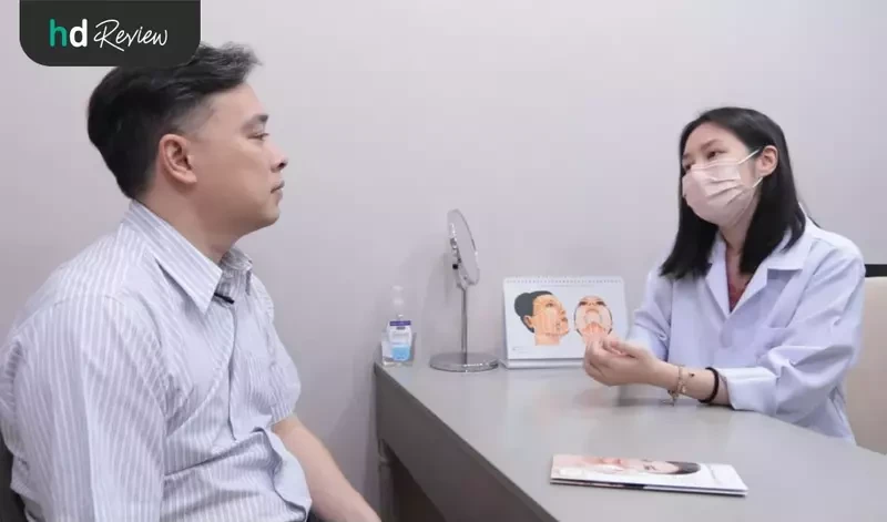 ปรึกษาแพทย์เรื่องการทำ Ulthera ในผู้ชาย