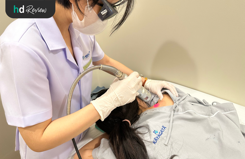 ขั้นตอนรักษาอาการปวดด้วยเครื่อง High Power Laser
