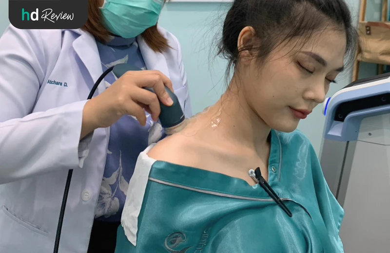 ขั้นตอนการใช้เครื่องอัลตราซาวด์