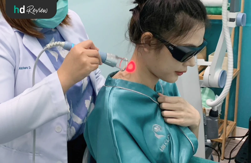 ขั้นตอนการใช้เครื่อง High Power Laser