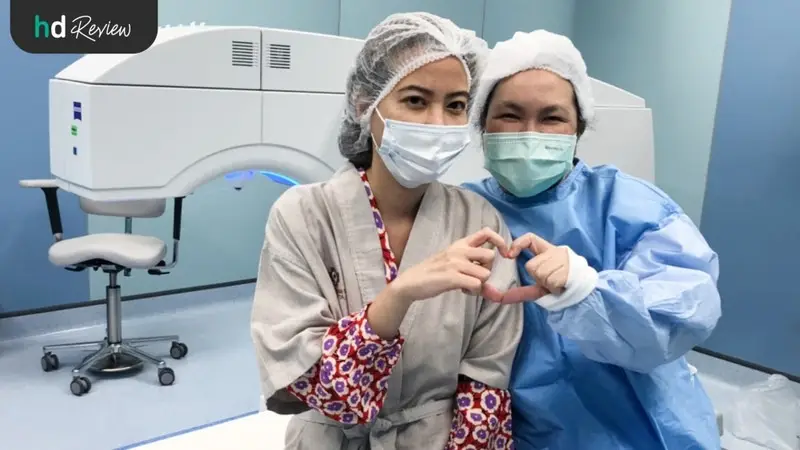คุณหมอตุลที่ทำ ReLEX Smile แบบ Monovision ที่ โรงพยาบาลพระรามเก้า