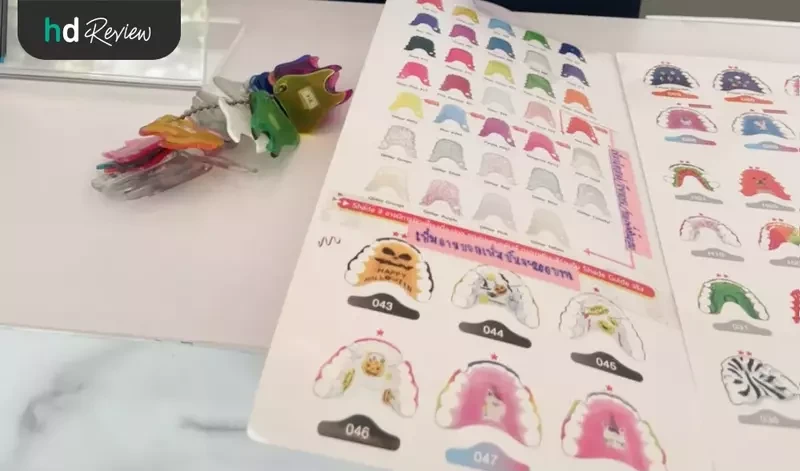 เลือกลายรีเทนเนอร์ ที่ VP Dental Clinic อุดมสุข 33