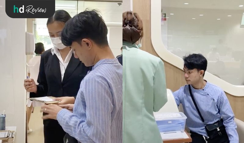 ขั้นตอนลงทะเบียนก่อนตรวจหู คอ จมูก ที่ โรงพยาบาลพญาไท 1