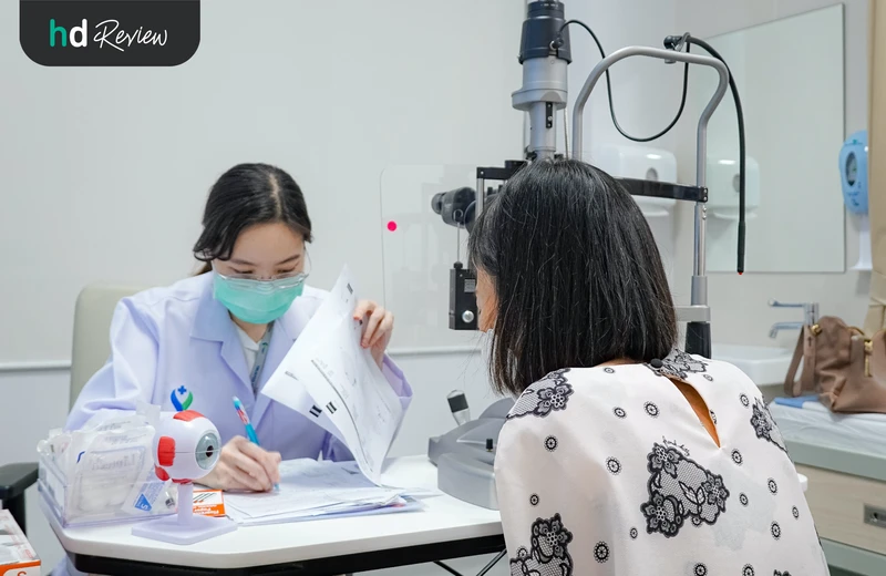 ประเมิณอาการและแนะนำวิธีรักษา