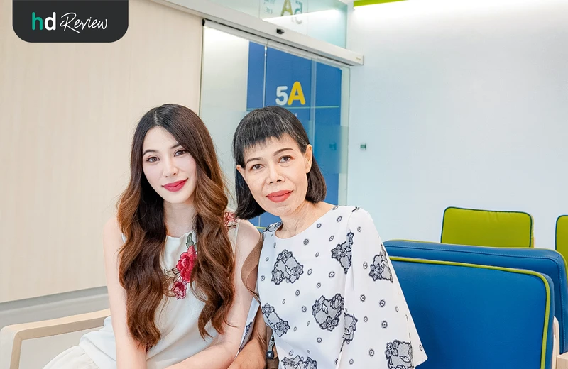 บรรยากาศที่นั่งรอโรงพยาบาลวิมุต