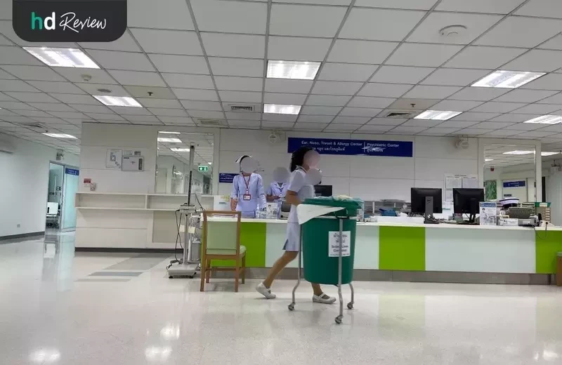 บรรยากาศของ โรงพยาบาลยันฮี