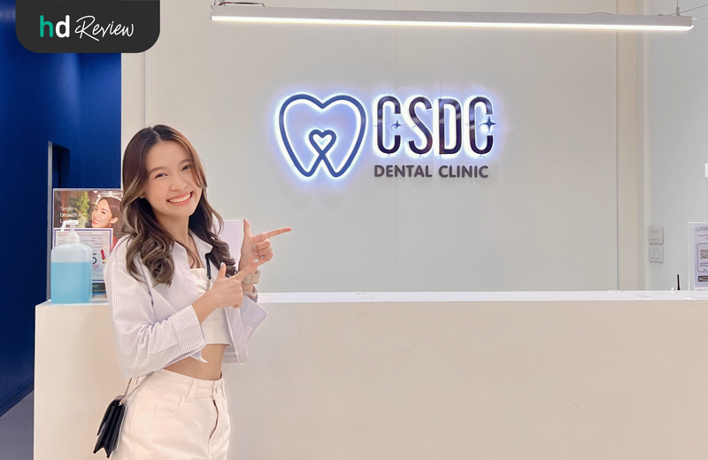 ผู้ใช้บริการฟอกสีฟันแบบ Cool light แก้ปัญหาฟันเหลืองคล้ำ ที่ CSDC