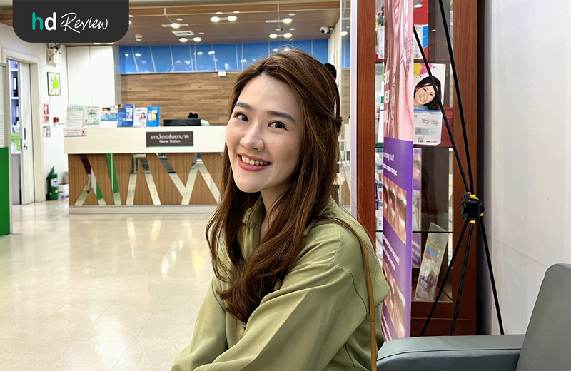 ผู้ใช้บริการฟอกสีฟันแบบ Zoom ที่ โรงพยาบาลพญาไท นวมินทร์