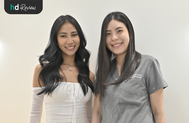 ทำวีเนียร์และแปะฟันขาว ที่ Grace Dental Clinic