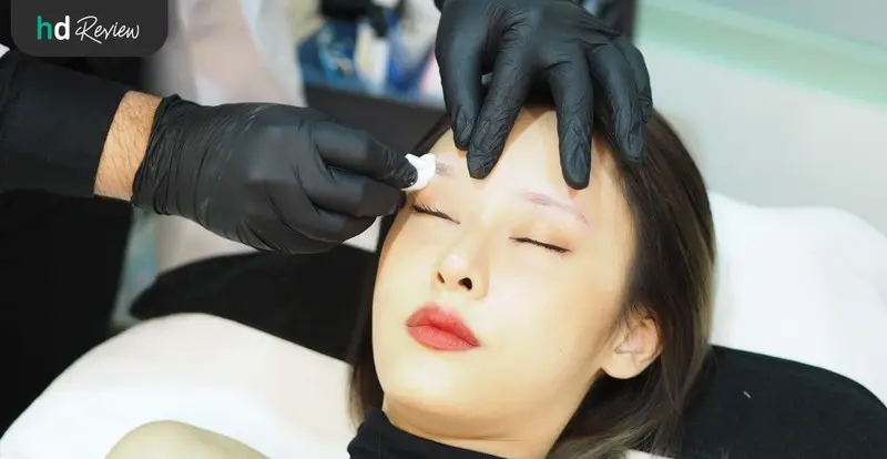 HDreview รีวิว สักคิ้ว 3 มิติ ที่ Baramee Beauty
