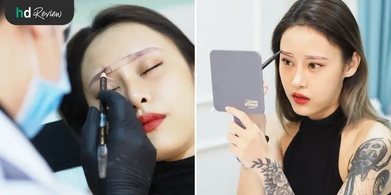 HDreview รีวิว สักคิ้ว 3 มิติ ที่ Baramee Beauty