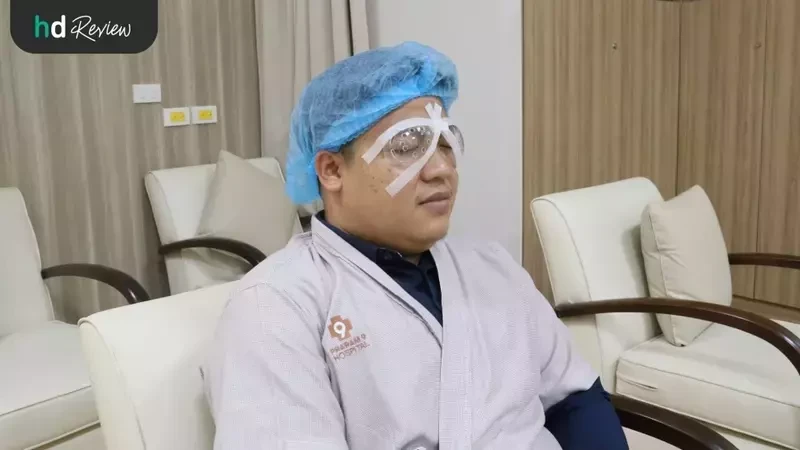 หลังจากทำ Femto Lasik ทำเลสิกไร้ใบมีด ที่ โรงพยาบาลพระรามเก้า