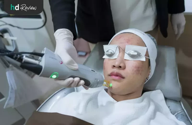 ขั้นตอนการ รักษาสิว โปรแกรม AC Clear III ที่ Romrawin Clinic