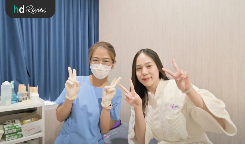รีวิวกำจัดขนน้องสาว Brazilian ด้วย Diode Laser ที่ Gangnam Clinic