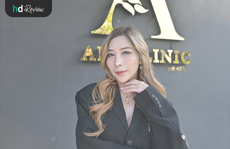 ผู้ใช้บริการฉีดสลายฟิลเลอร์ใต้ตา ที่ Aki Clinic