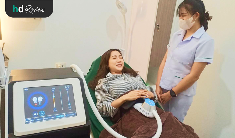 ขั้นตอนการทำ HIFEM สร้างกล้ามเนื้อหน้าท้อง