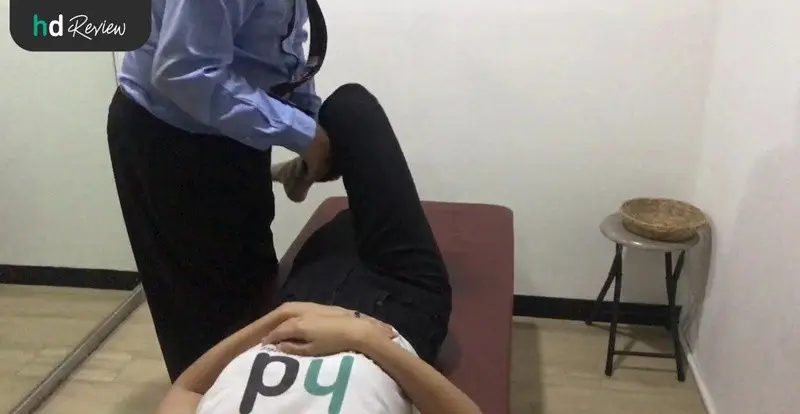 ขั้นตอนการนวดจัดกระดูก