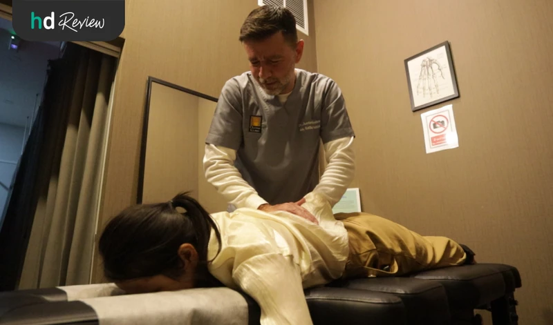 ขั้นตอนการนวดจัดกระดูก Chiropractic ที่ D Spine Clinic