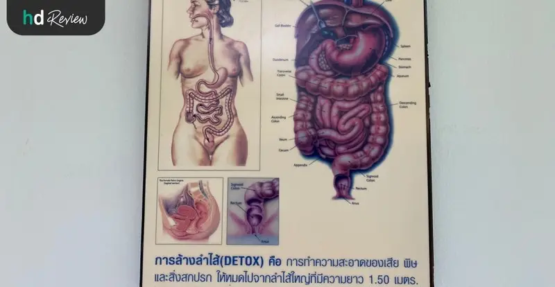 อธิบายเกี่ยวกับการล้างลำไส้