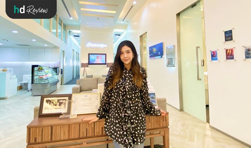 ผู้ใช้บริการโปรแกรมดริปวิตามินสูตร Brain Booster ที่ Harmony Life Center