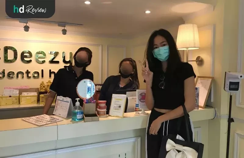 ผู้ใช้บริการตัดแต่งเหงือก ที่ Deezy Dental Home