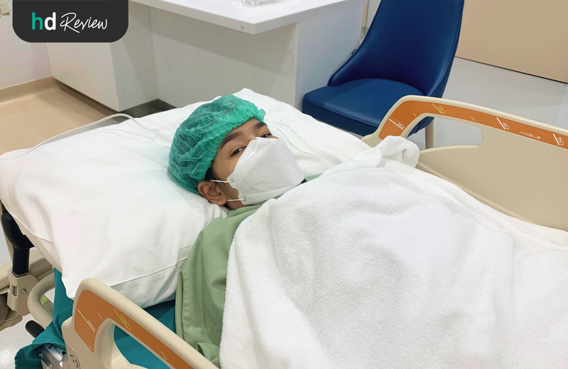 หลังผ่าตัดริดสีดวง ด้วยวิธีการจี้ไฟฟ้ากับ HDcare