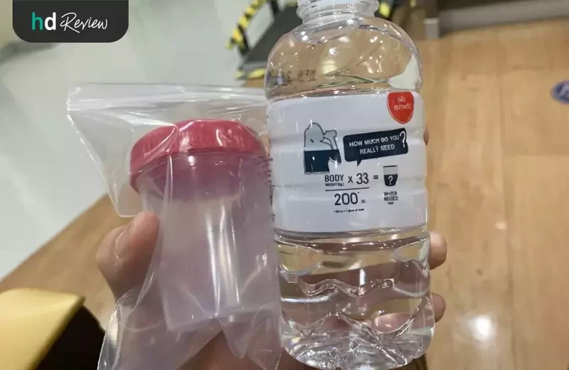 ภาพอุปกรณ์สำหรับตรวจข้อเข่า ด้วย Urine CTX II หาความเสี่ยงข้อเข่าเสื่อม ที่ โรงพยาบาลพญาไท 2