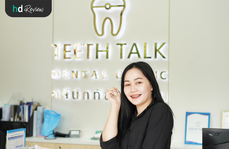 รีวิวจัดฟันโลหะที่ Teeth Talk Dental Clinic