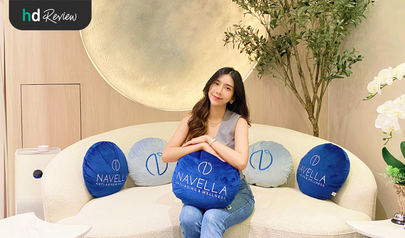 ผู้ใช้บริการโปรแกรม Ozone Therapy เติมออกซิเจนให้กับเลือด ที่ Navella Medical & Wellness