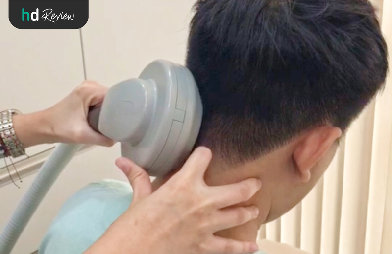 ขั้นตอนรักษาอาการปวดไมเกรนด้วยเครื่อง PMS