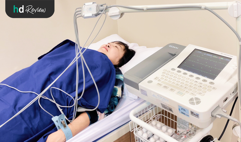 ขั้นตอนการตรวจคลื่นไฟฟ้าหัวใจ EKG