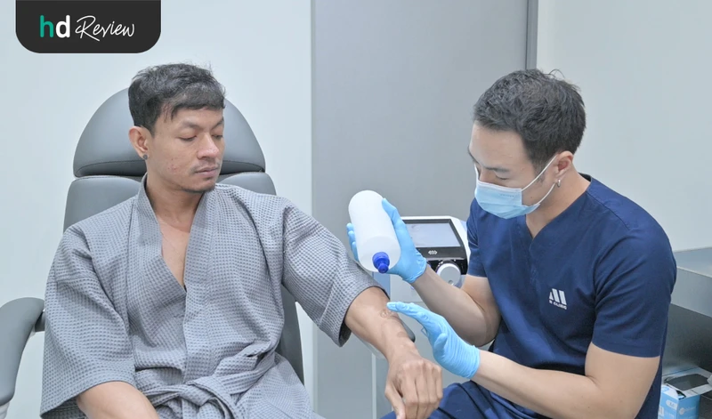 ขั้นตอนการทำ M Focused Shockwave ที่ M Clinic
