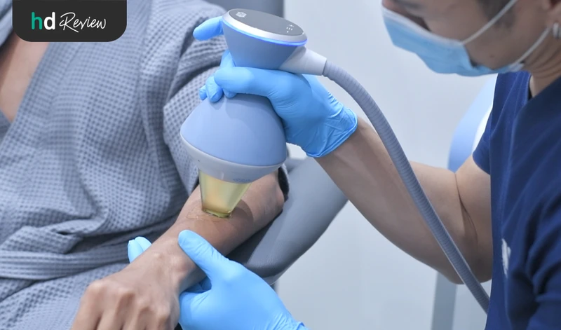 ขั้นตอนการทำ M Focused Shockwave ที่ M Clinic