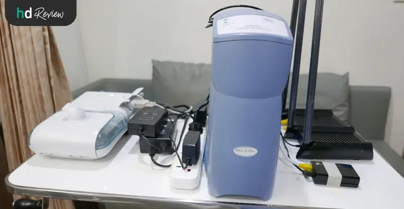 บรรยากาศห้องตรวจการนอนหลับ Sleep Test และทดสอบเครื่อง CPAP