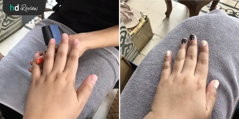 ขั้นตอนการทำสปามือเท้า ทาเล็บ ที่ Nail Parfait